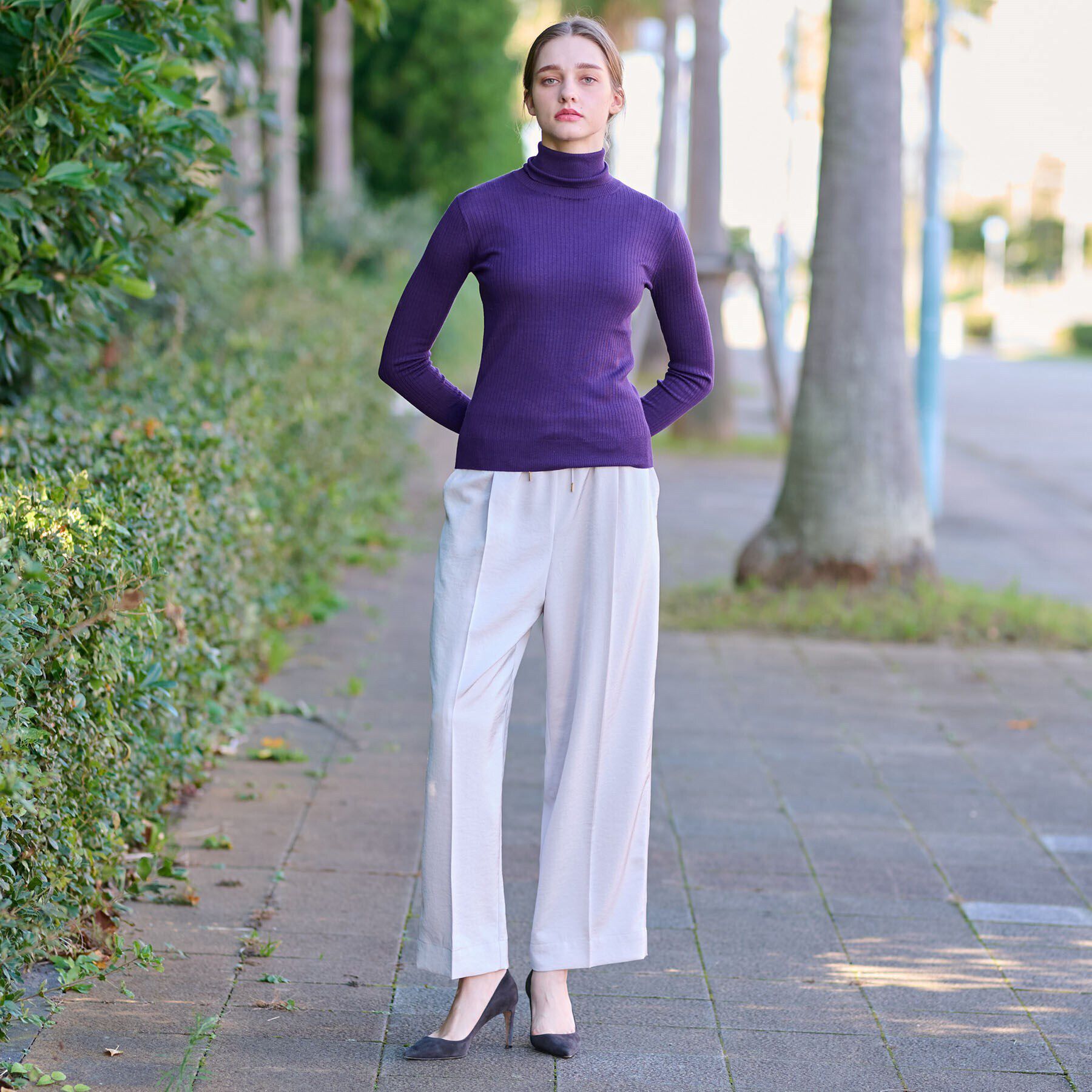 DRESSTERIOR「【リラックス/大人カジュアル】サテンイージーパンツ」|その他|