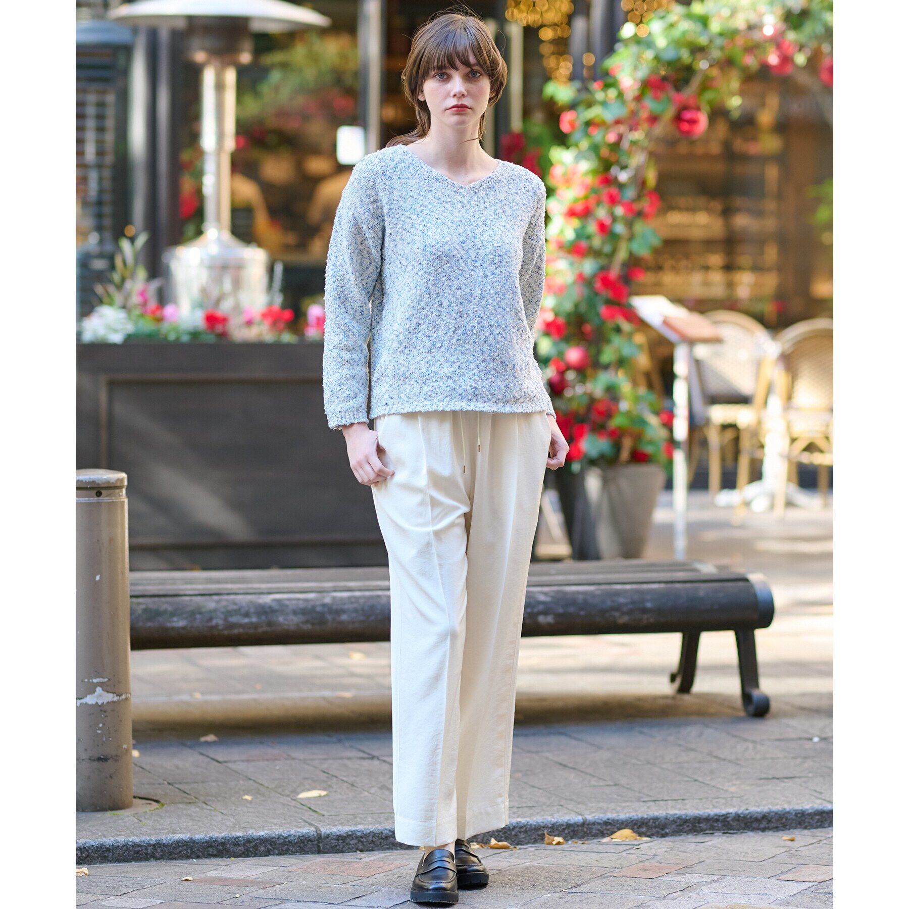 DRESSTERIOR「【リラックス/大人カジュアル】サテンイージーパンツ」|その他|