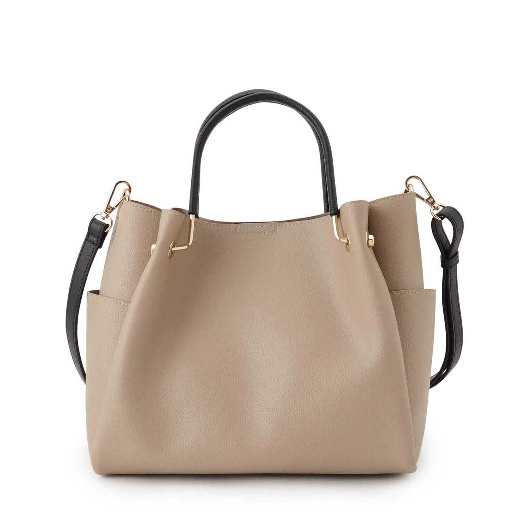 grove「メタルハンドル2WAYトート」|トートバッグ|