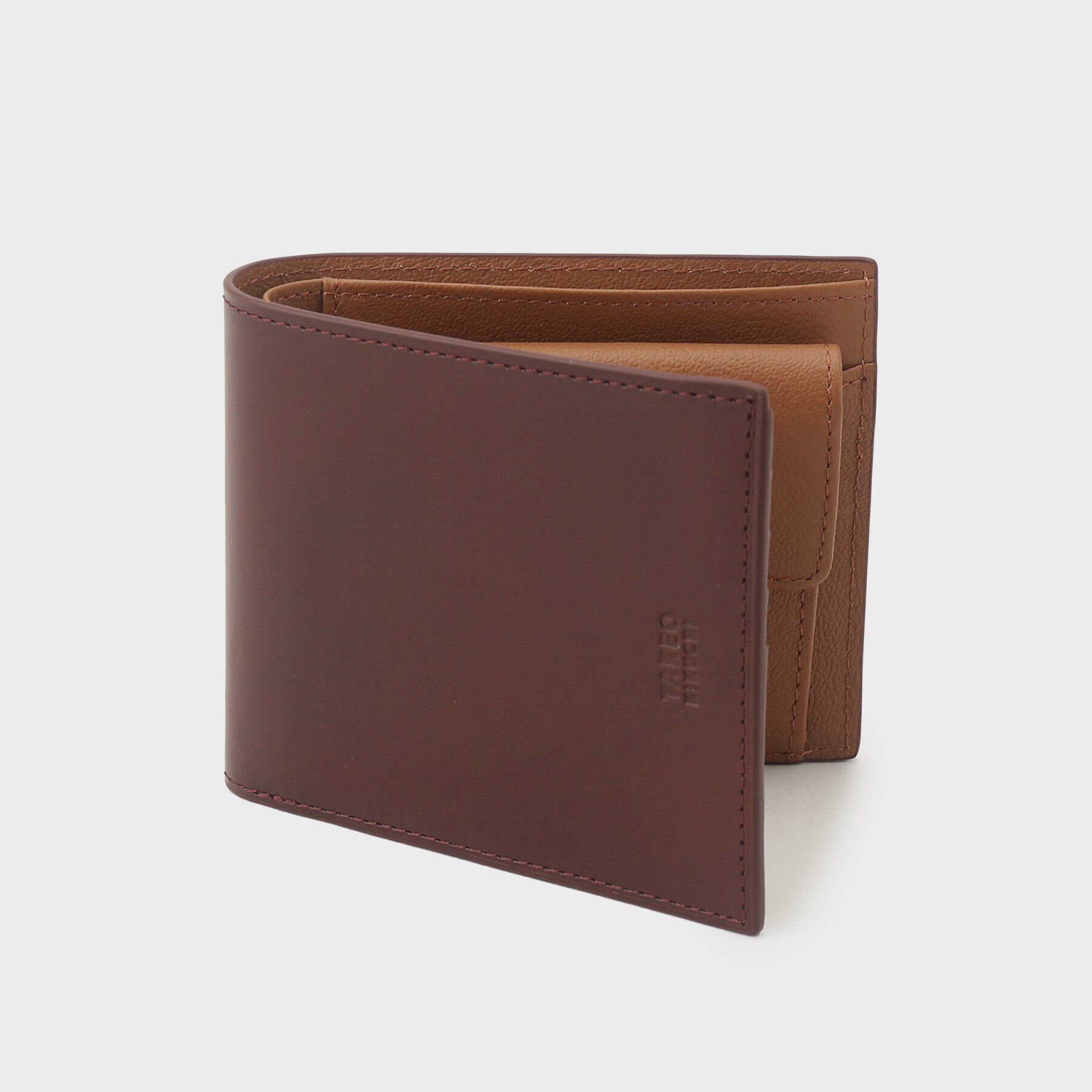 TAKEO KIKUCHI「ヘビタンレザー 2つ折り財布」|財布|