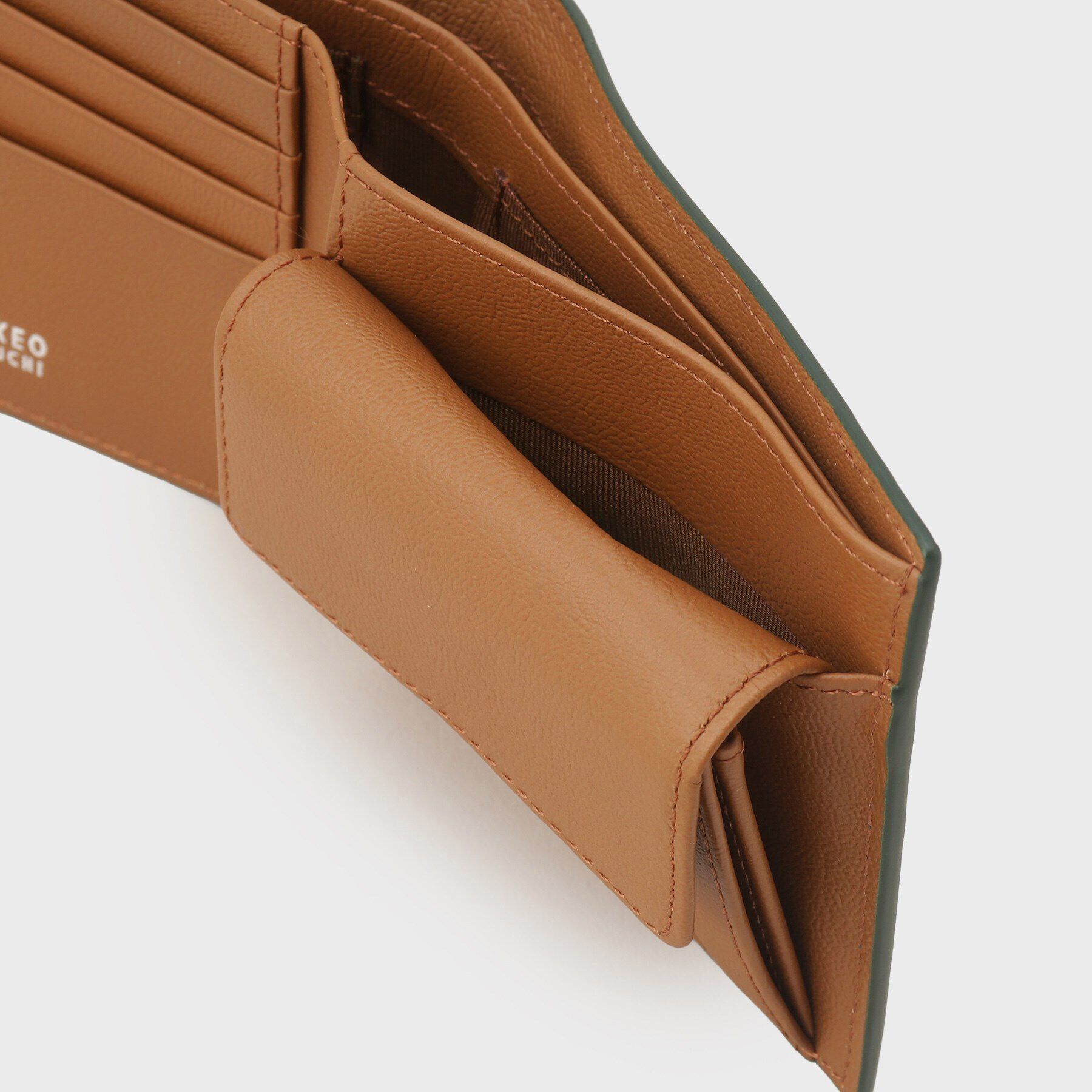 TAKEO KIKUCHI「ヘビタンレザー 2つ折り財布」|財布|