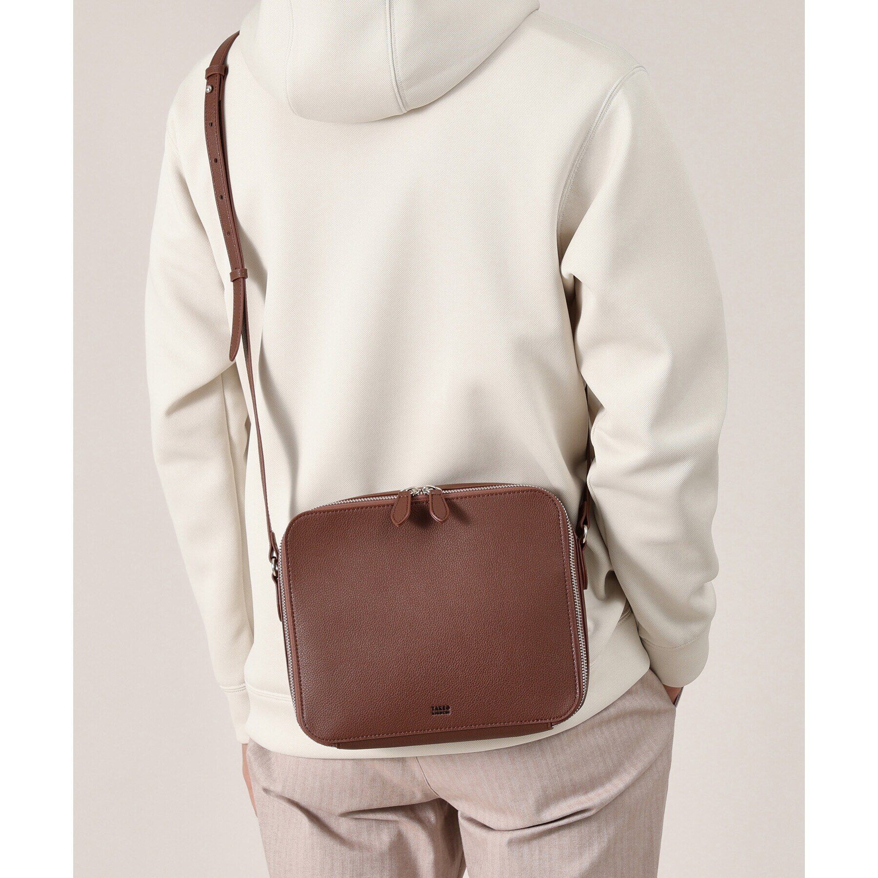 TAKEO KIKUCHI「マイクロファイバー ボックスショルダー バッグ」|ショルダー・メッセンジャー|