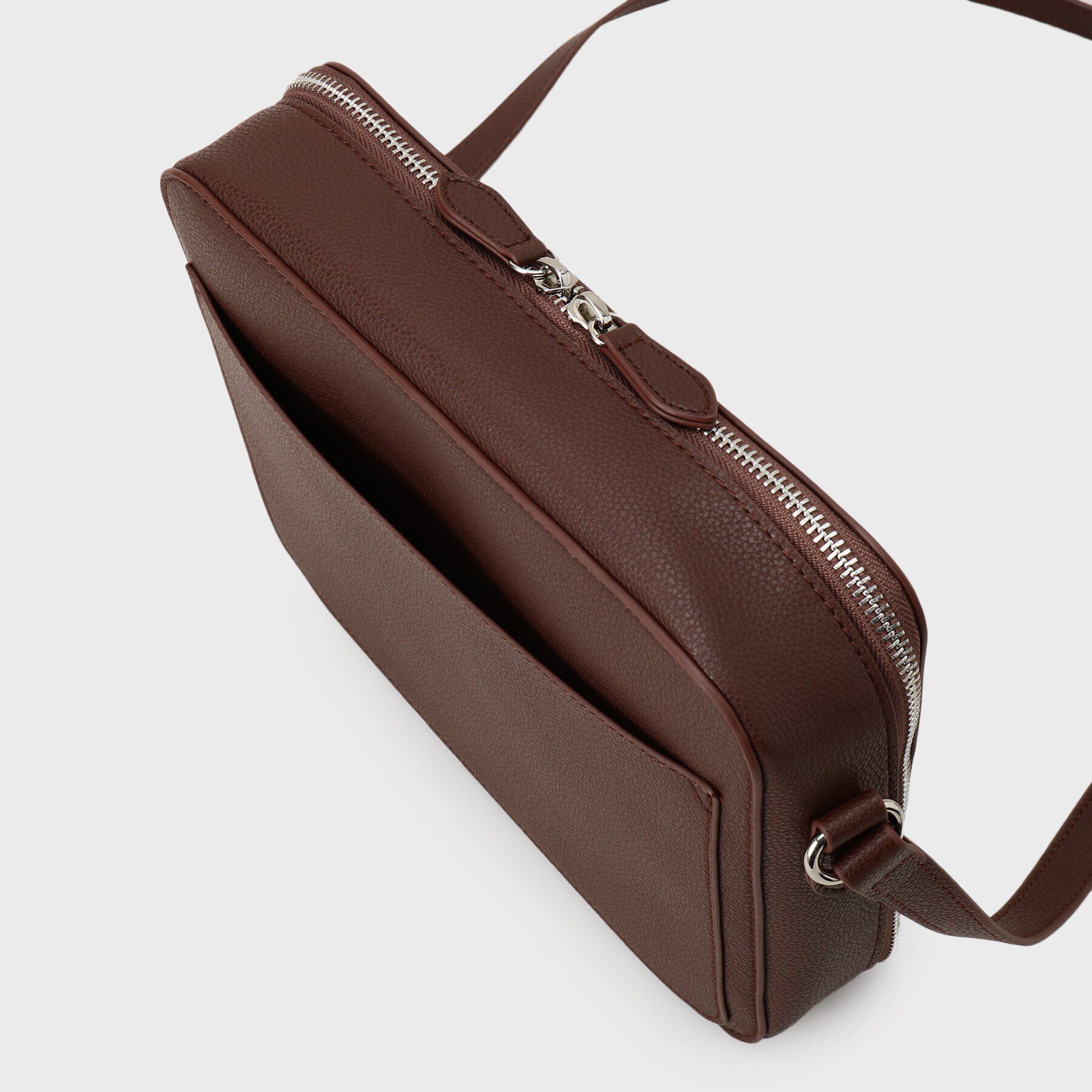 TAKEO KIKUCHI「マイクロファイバー ボックスショルダー バッグ」|ショルダー・メッセンジャー|