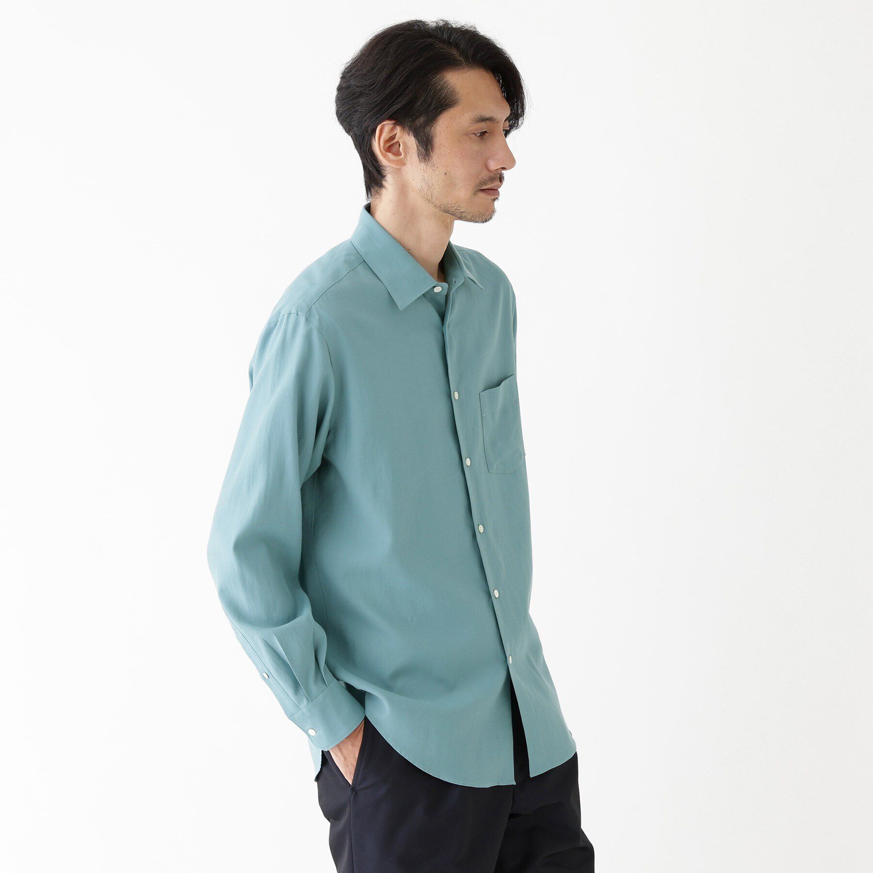 TAKEO KIKUCHI「【THE FLAGSHIP】オーガニックコットン シャツ」|シャツ・ブラウス|