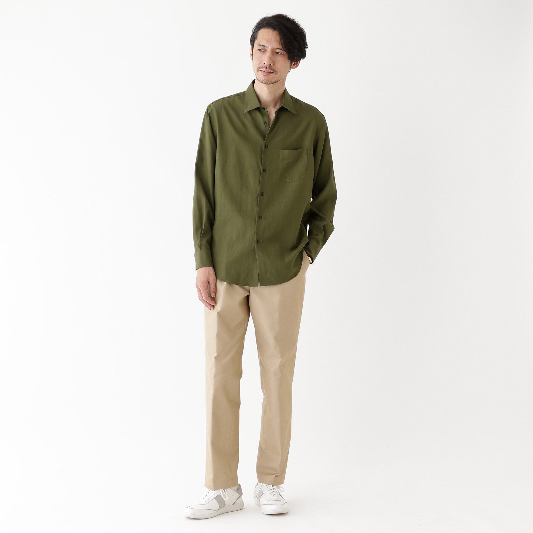 TAKEO KIKUCHI「【THE FLAGSHIP】オーガニックコットン シャツ」|シャツ・ブラウス|