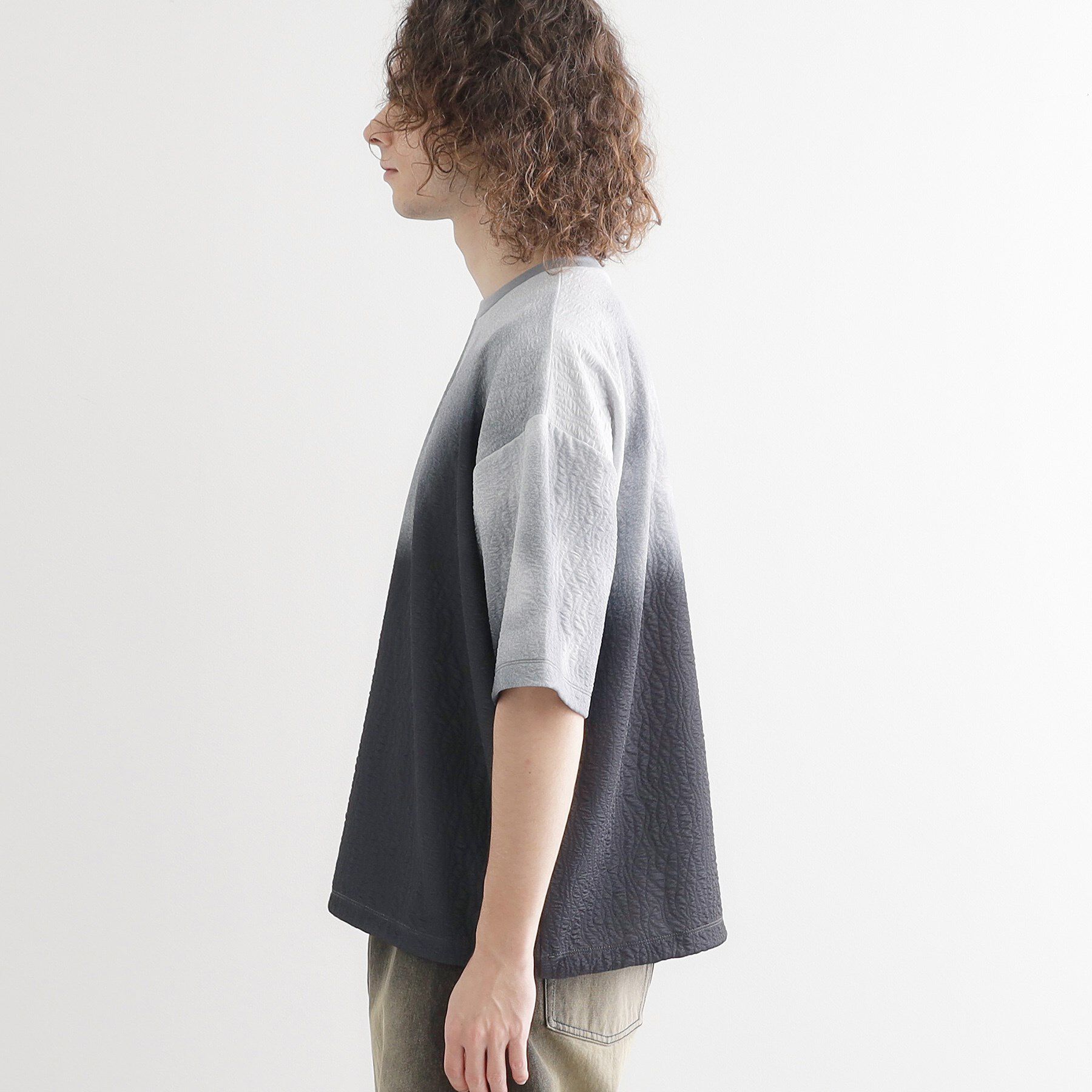 tk.TAKEO KIKUCHI「ブラーフクレジャカードカットソー」|Tシャツ・カットソー|