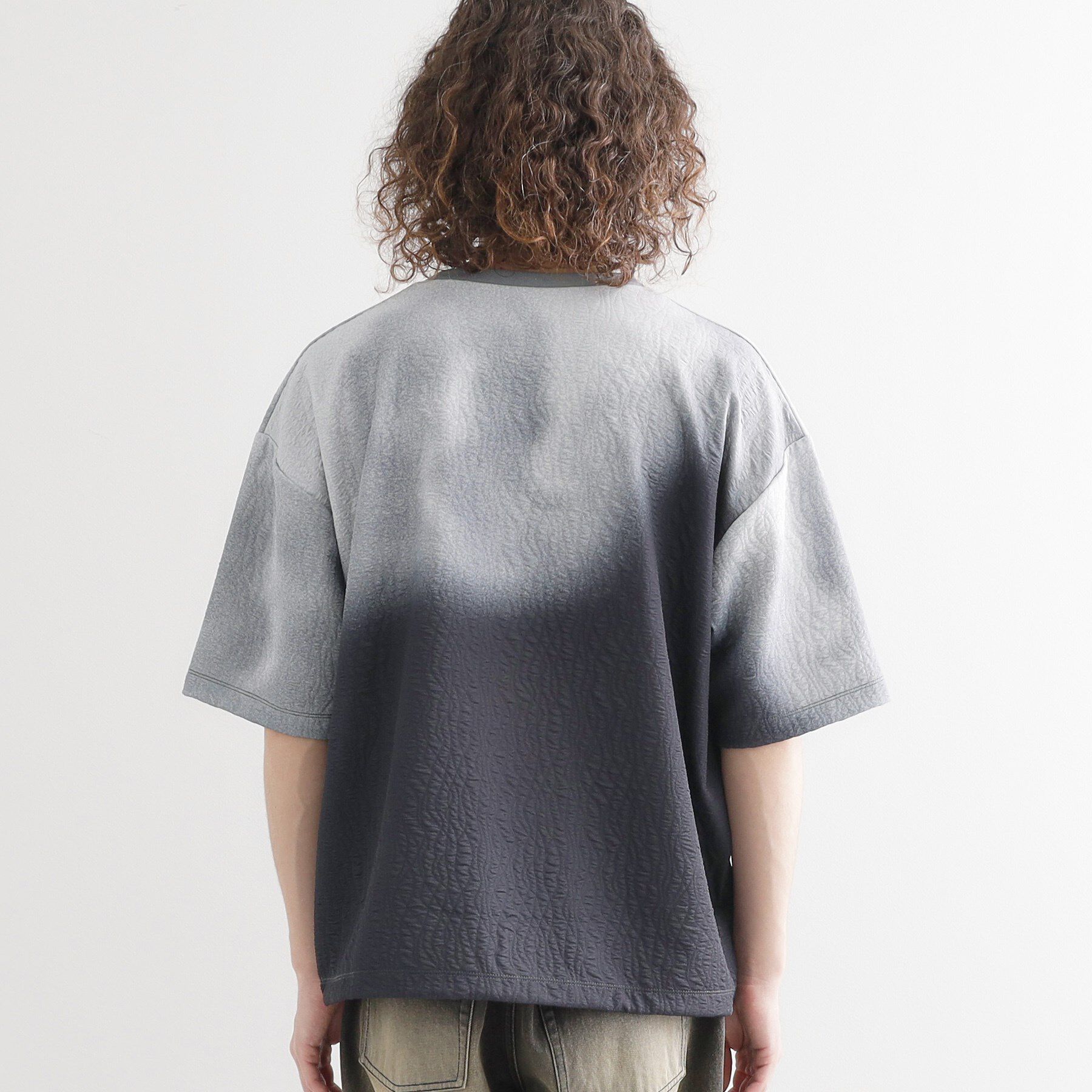 tk.TAKEO KIKUCHI「ブラーフクレジャカードカットソー」|Tシャツ・カットソー|