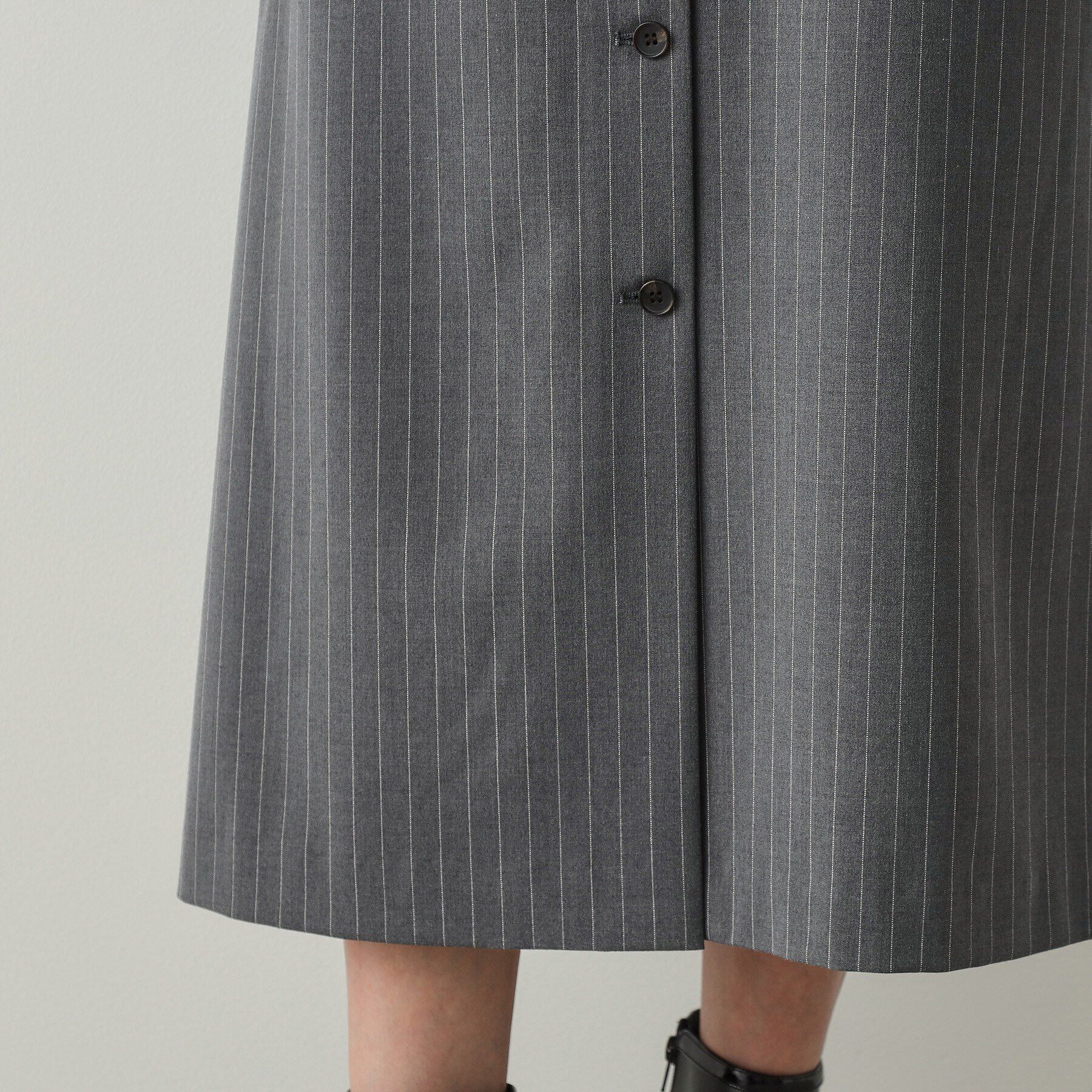 OPAQUE.CLIP「2WAY Vネックジャンパースカート【洗える】」|ワンピース|