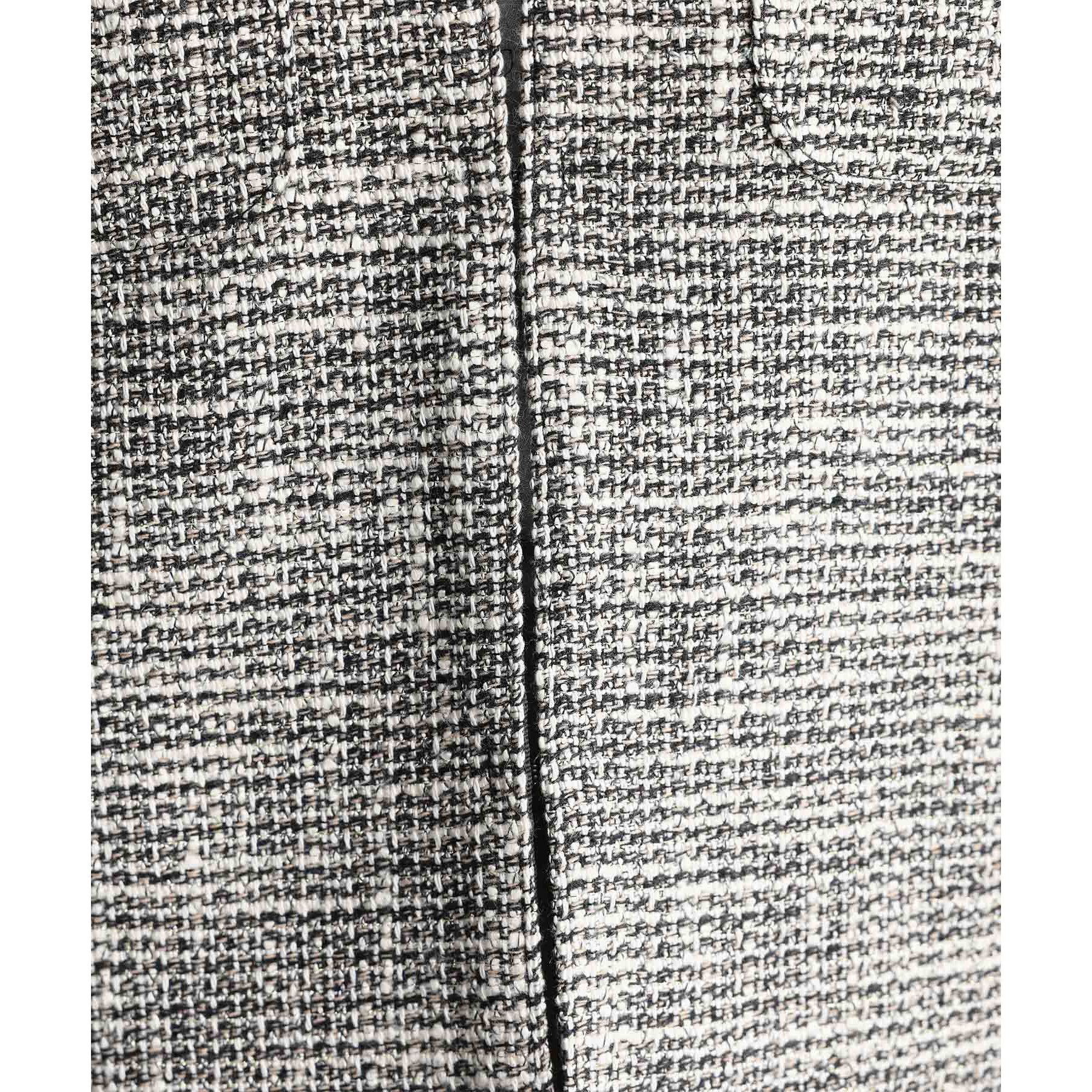 THE SHOP TK「【ONOFF活躍/セレモニー/通勤】ツイードノーカラージャケット/洗える」|ノーカラージャケット|