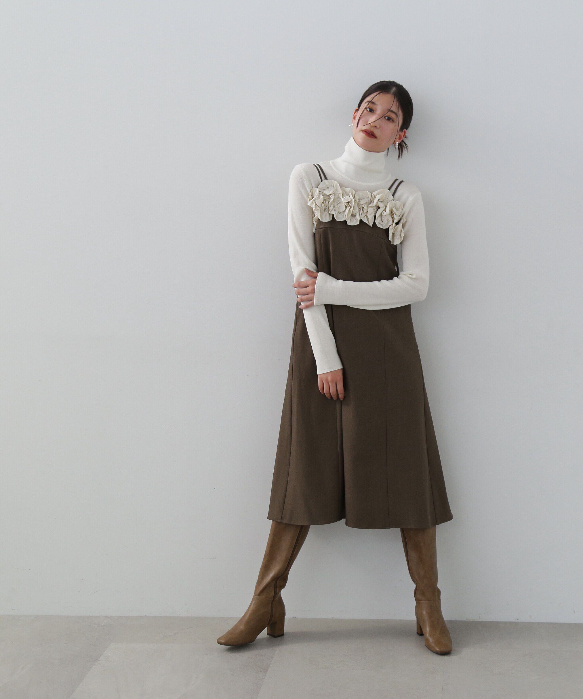  「ウール混ハイネックニット」|ニット・セーター|