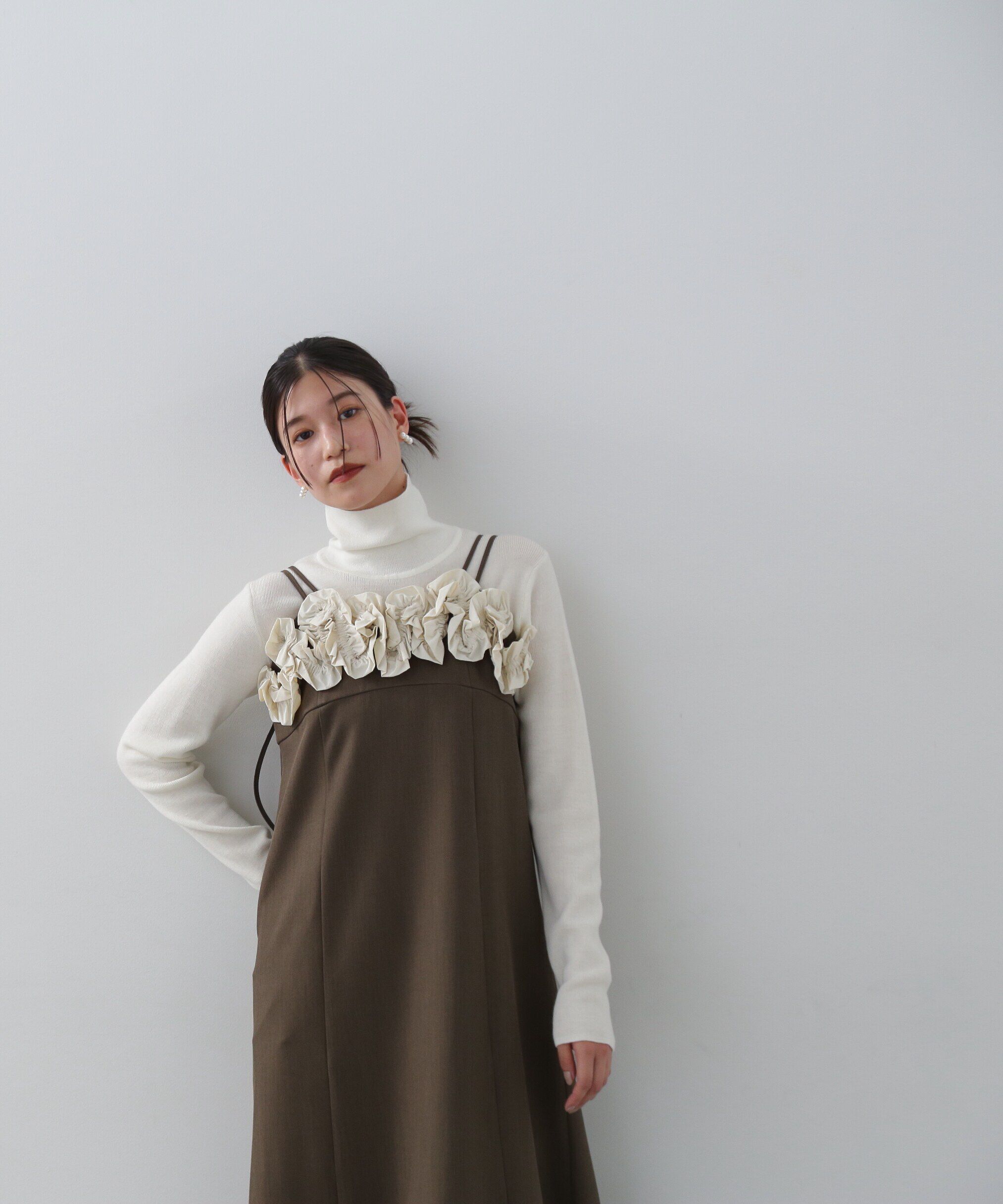  「ウール混ハイネックニット」|ニット・セーター|