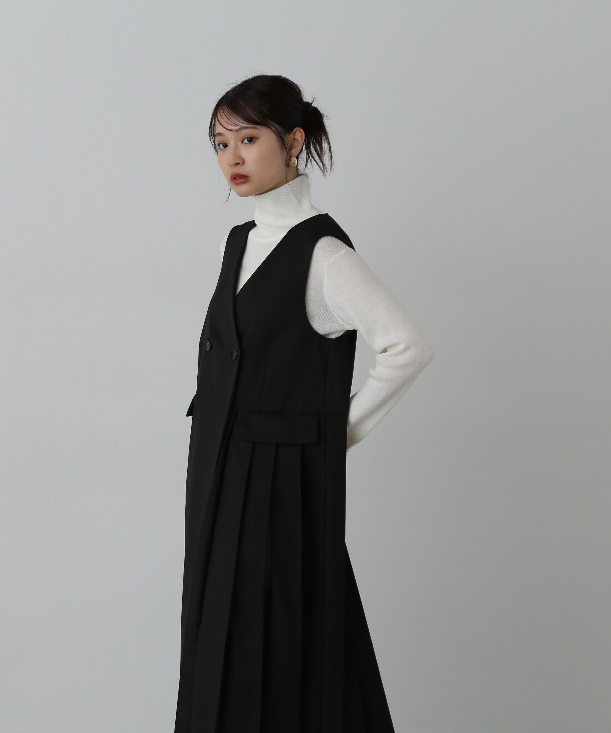  「ウール混ハイネックニット」|ニット・セーター|