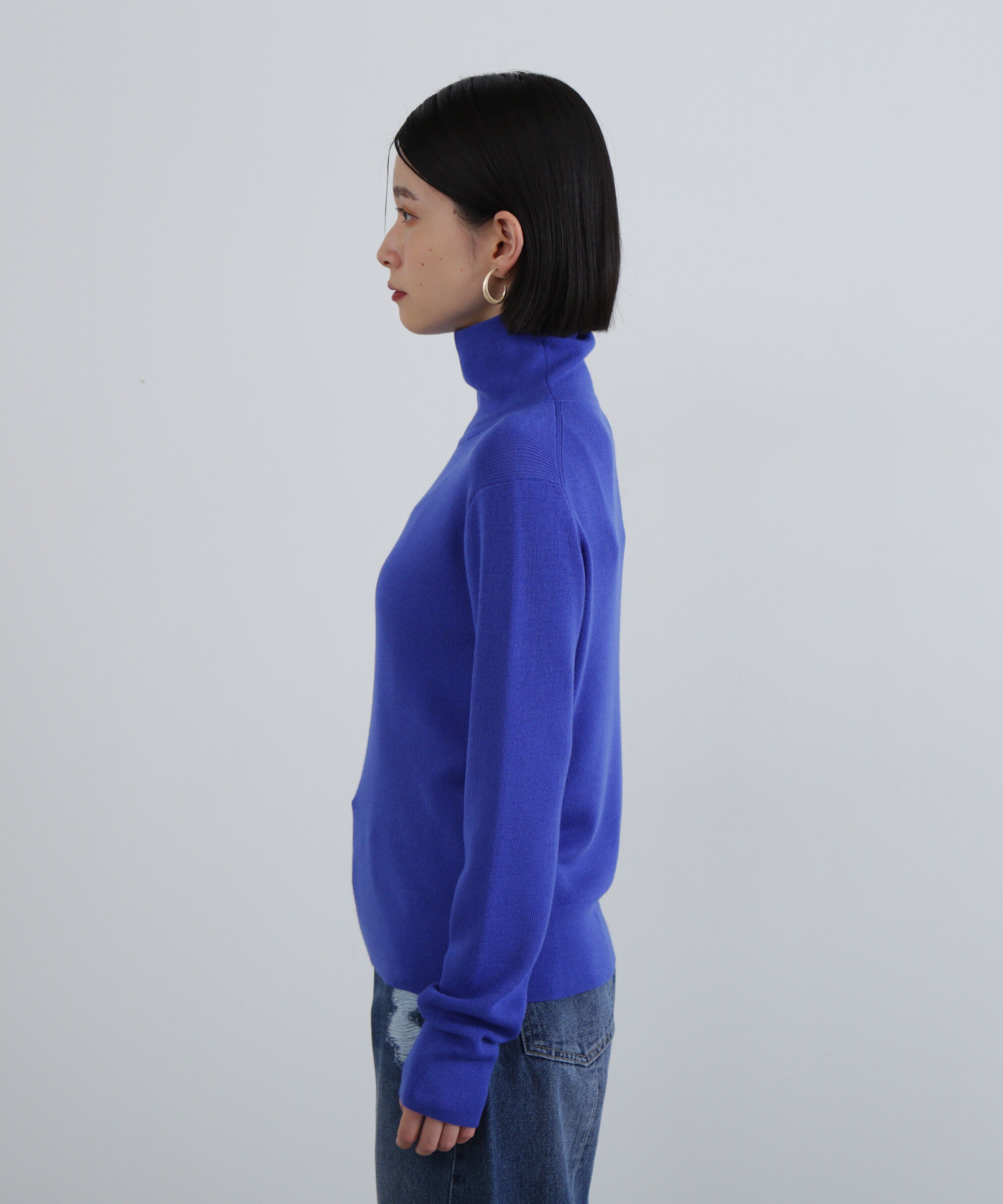  「ウール混ハイネックニット」|ニット・セーター|