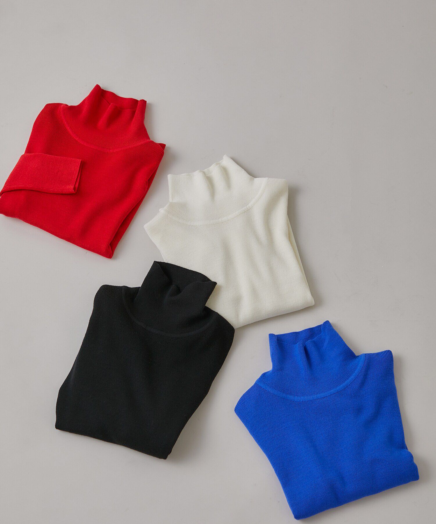  「ウール混ハイネックニット」|ニット・セーター|