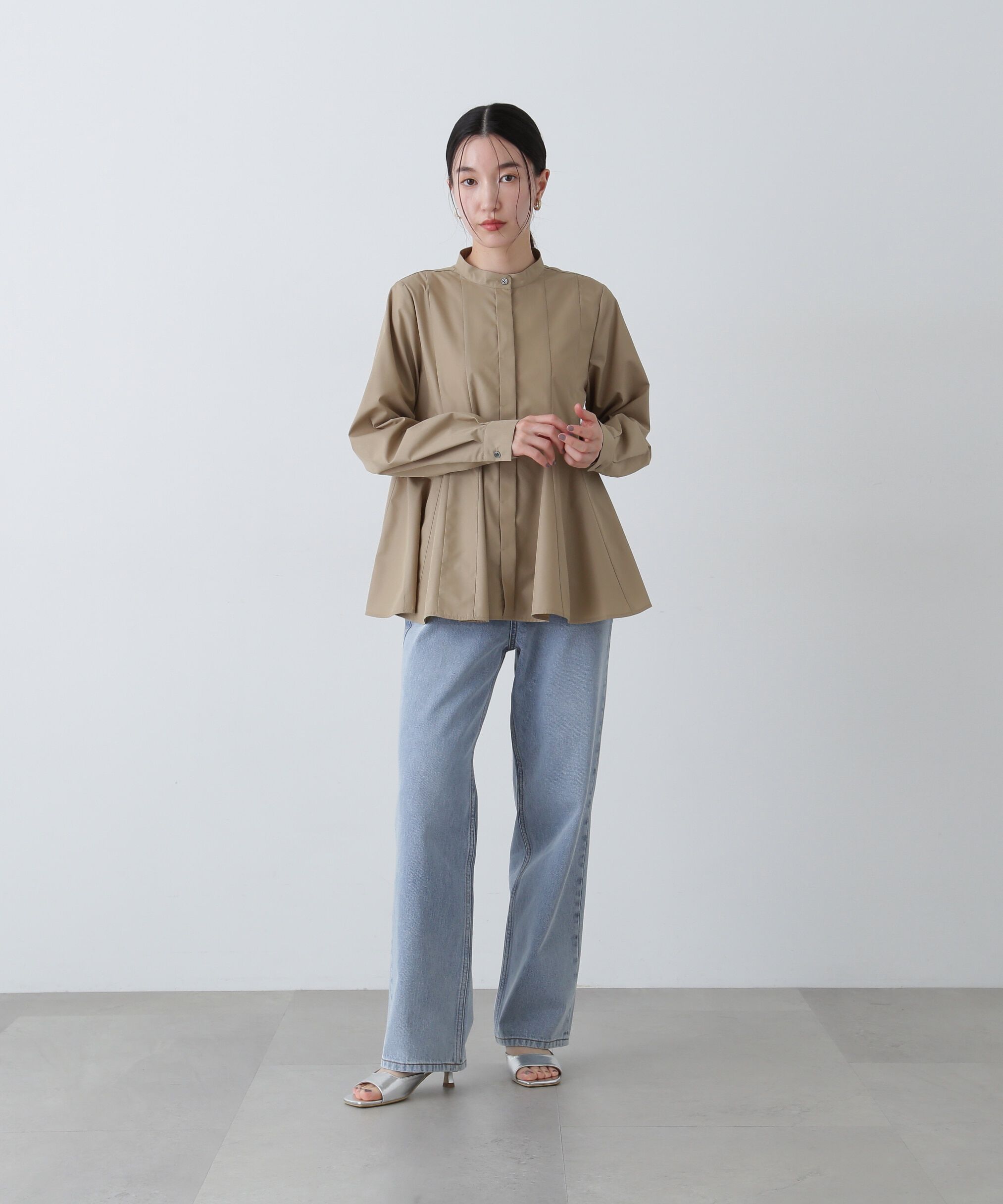  「ハイライズストレートデニムパンツ」|その他|