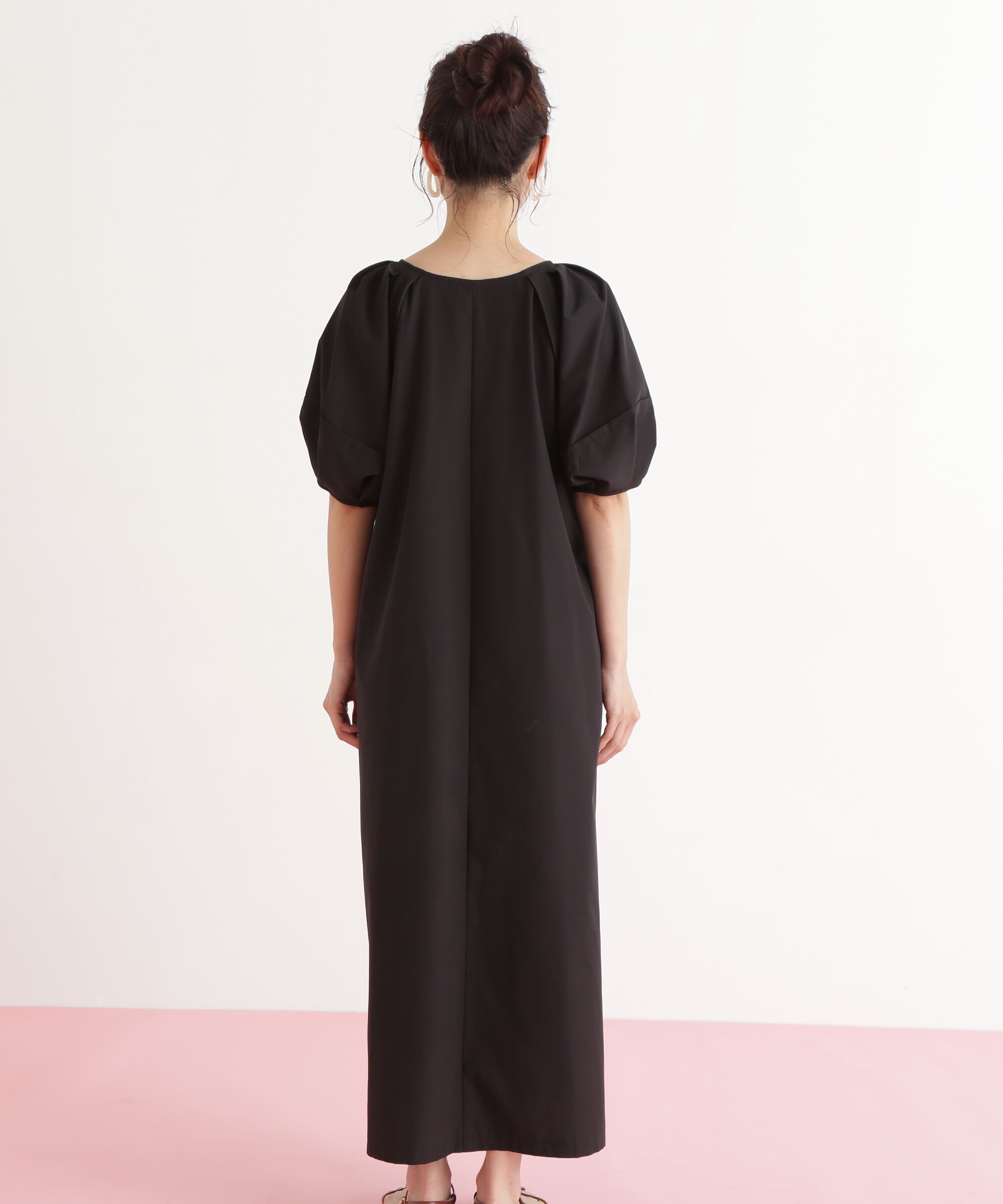  「タックスリーブワンピース」|ワンピース|