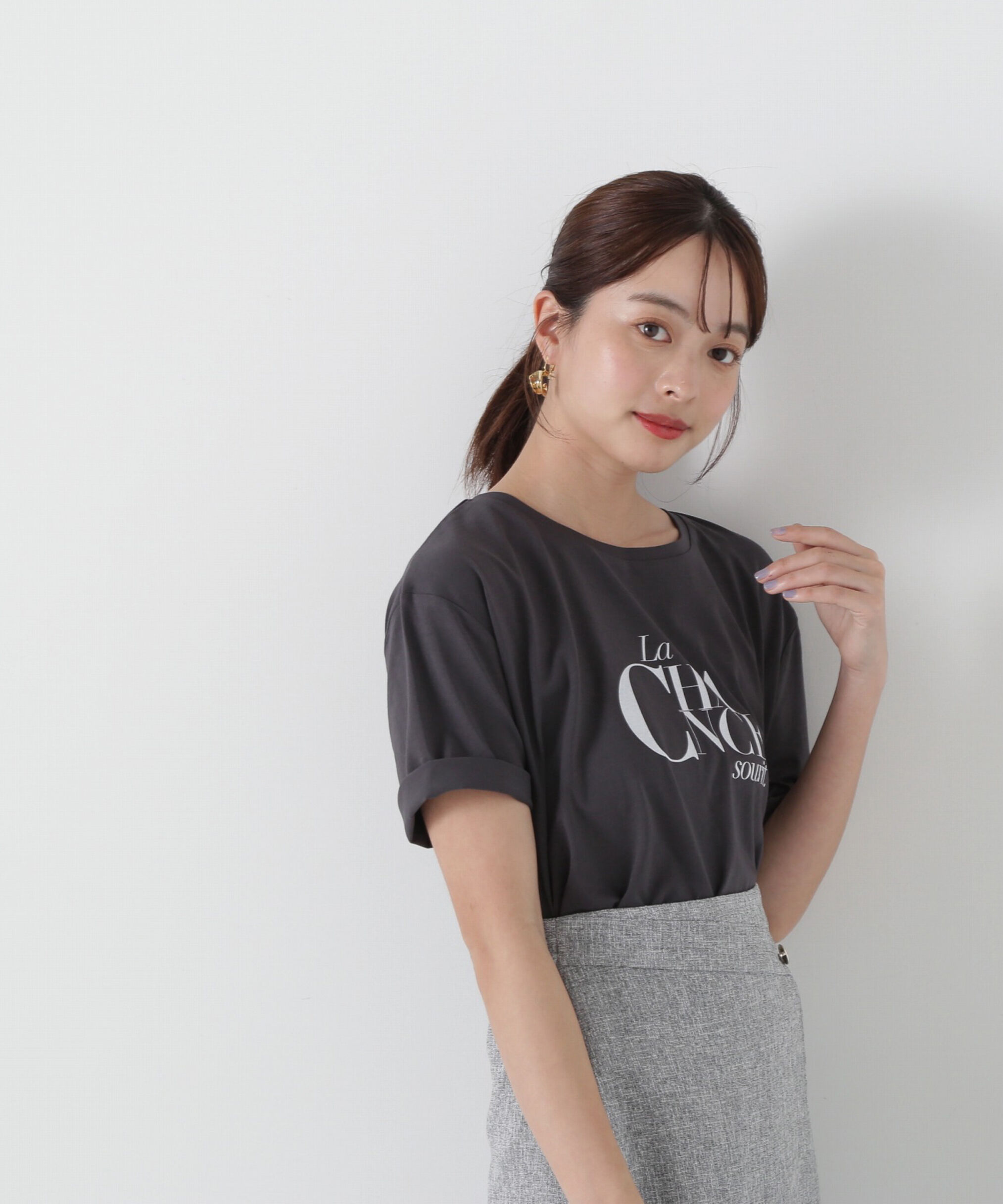 PROPORTION BODY DRESSING「ロゴTシャツ」|Tシャツ・カットソー|