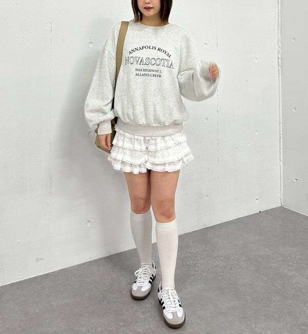 archives「フリルカットレーススカパン」|スカート|