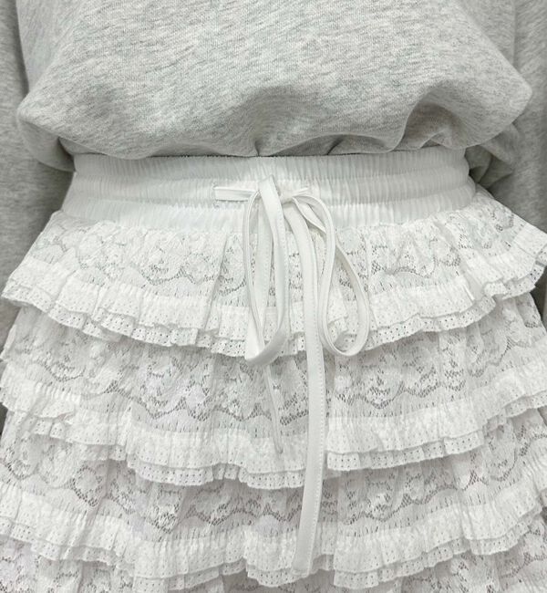 archives「フリルカットレーススカパン」|スカート|