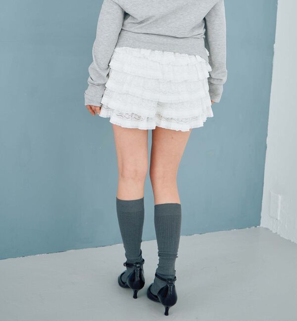 archives「フリルカットレーススカパン」|スカート|