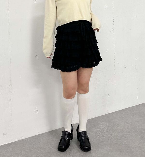 archives「フリルカットレーススカパン」|スカート|