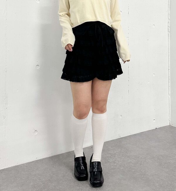 archives「フリルカットレーススカパン」|スカート|