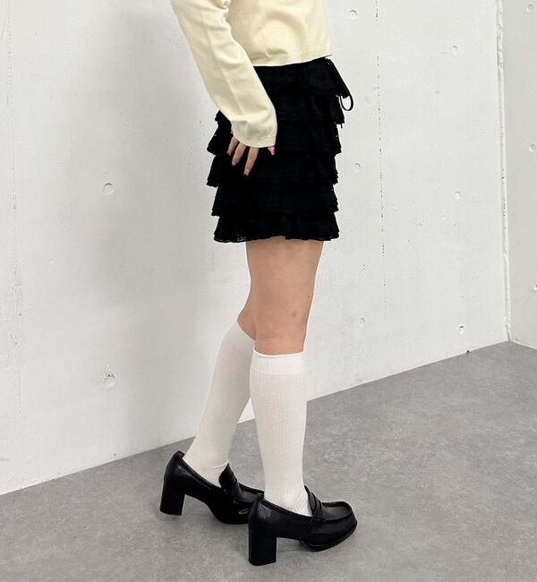 archives「フリルカットレーススカパン」|スカート|