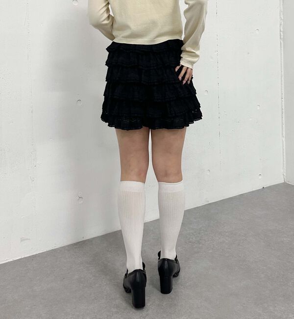 archives「フリルカットレーススカパン」|スカート|