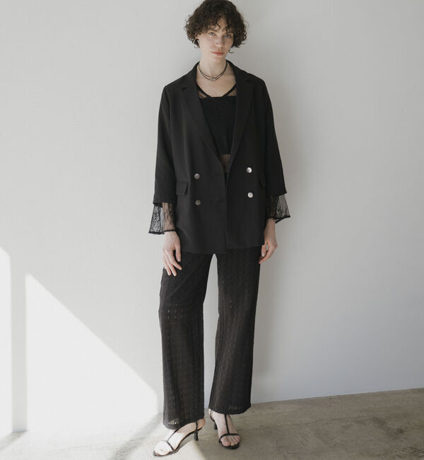 Doux archives「カットレースパンツ」|チノ|