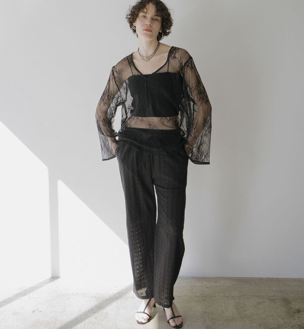 Doux archives「カットレースパンツ」|チノ|