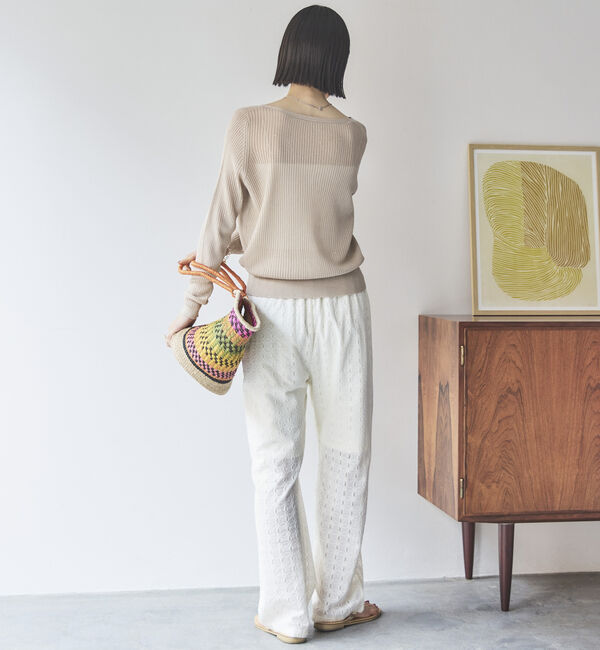 Doux archives「カットレースパンツ」|チノ|