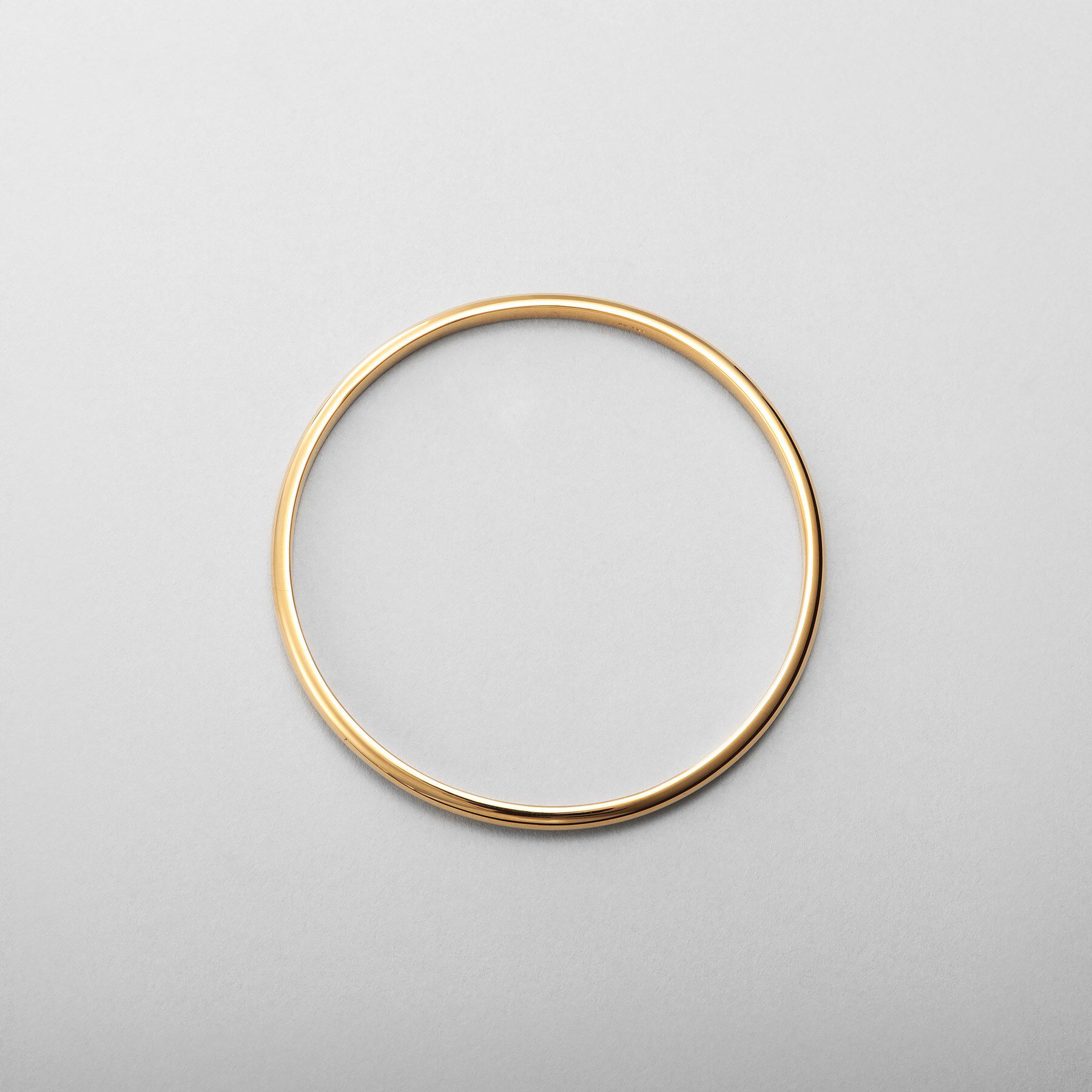 COCOSHNIK ONKITSCH「シルバー ハーフラウンドバングルGP」|ブレスレット・バングル|