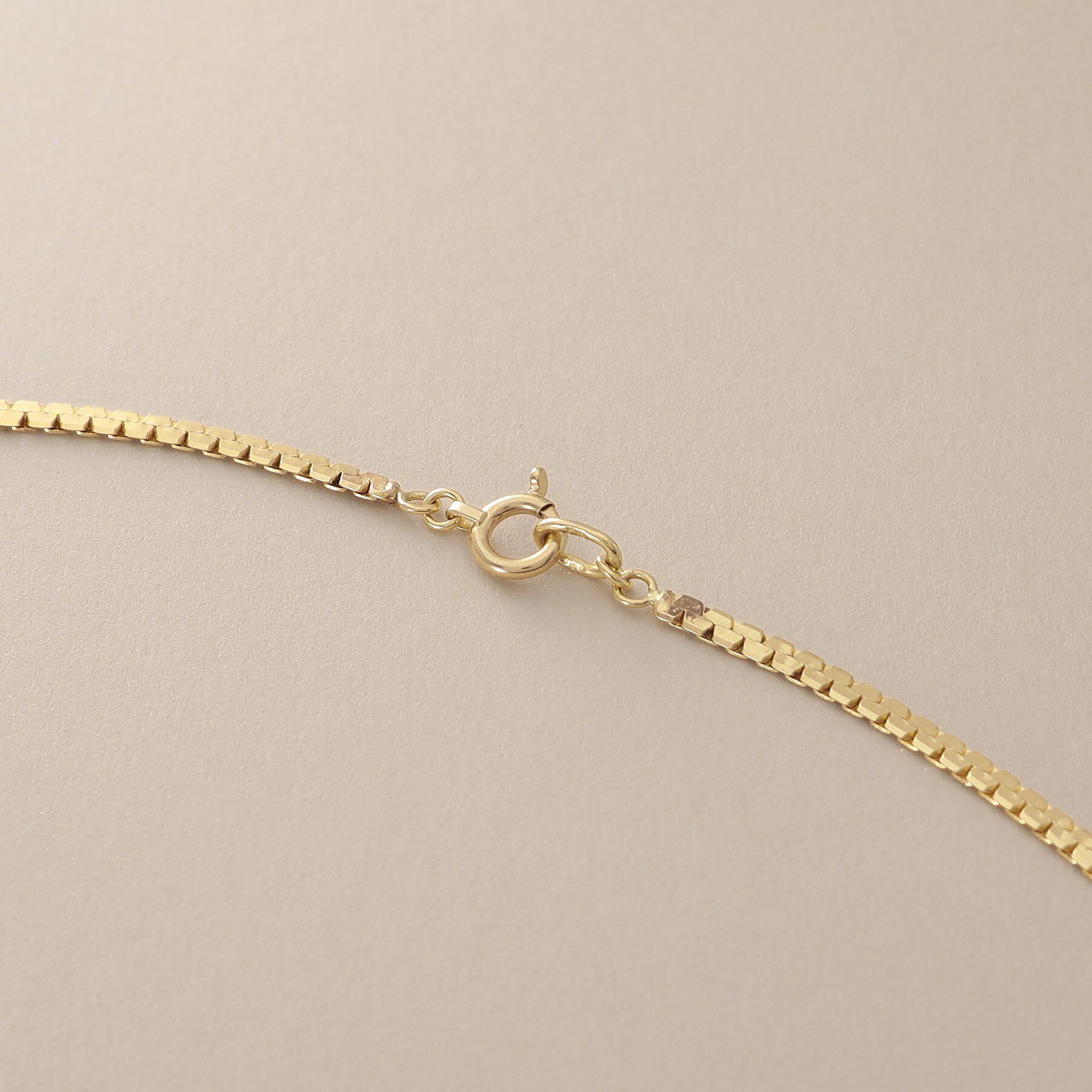 COCOSHNIK「K10スーパーベネフラット ネックレス（50cm）」|ネックレス|