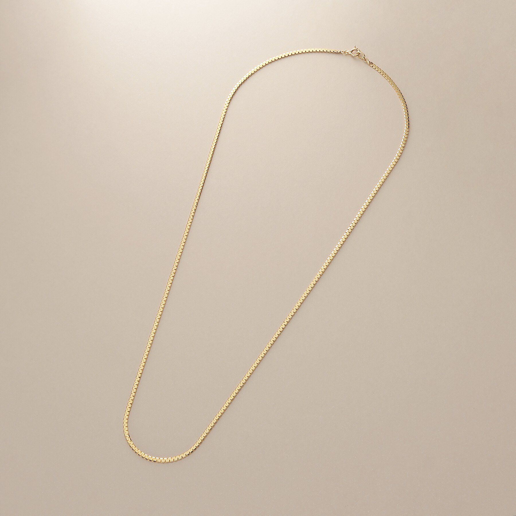 COCOSHNIK「K10スーパーベネフラット ネックレス（50cm）」|ネックレス|