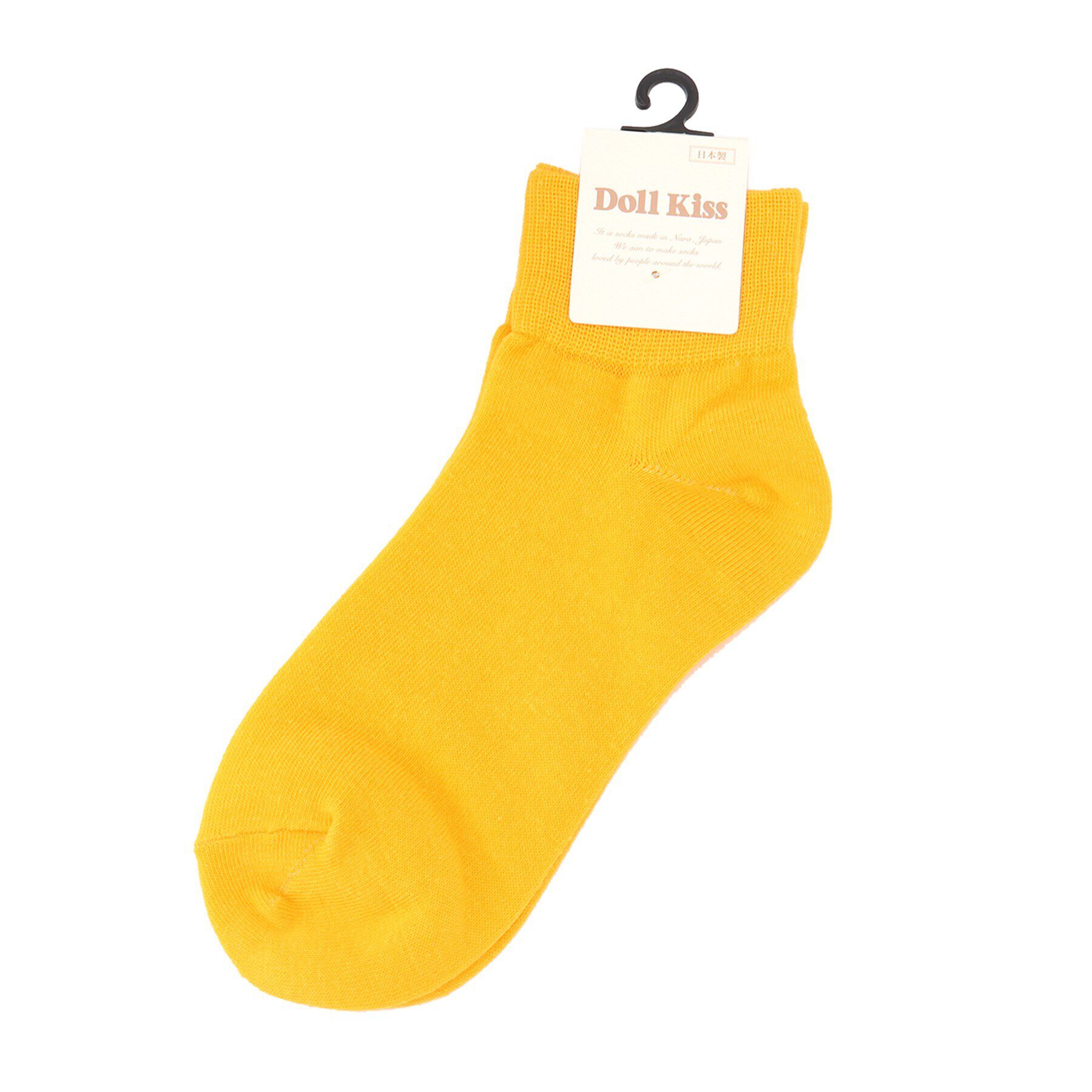 Doll Kiss「7色展開スニーカー丈ソックス　靴下」|ソックス|ｲｴﾛｰ(032)