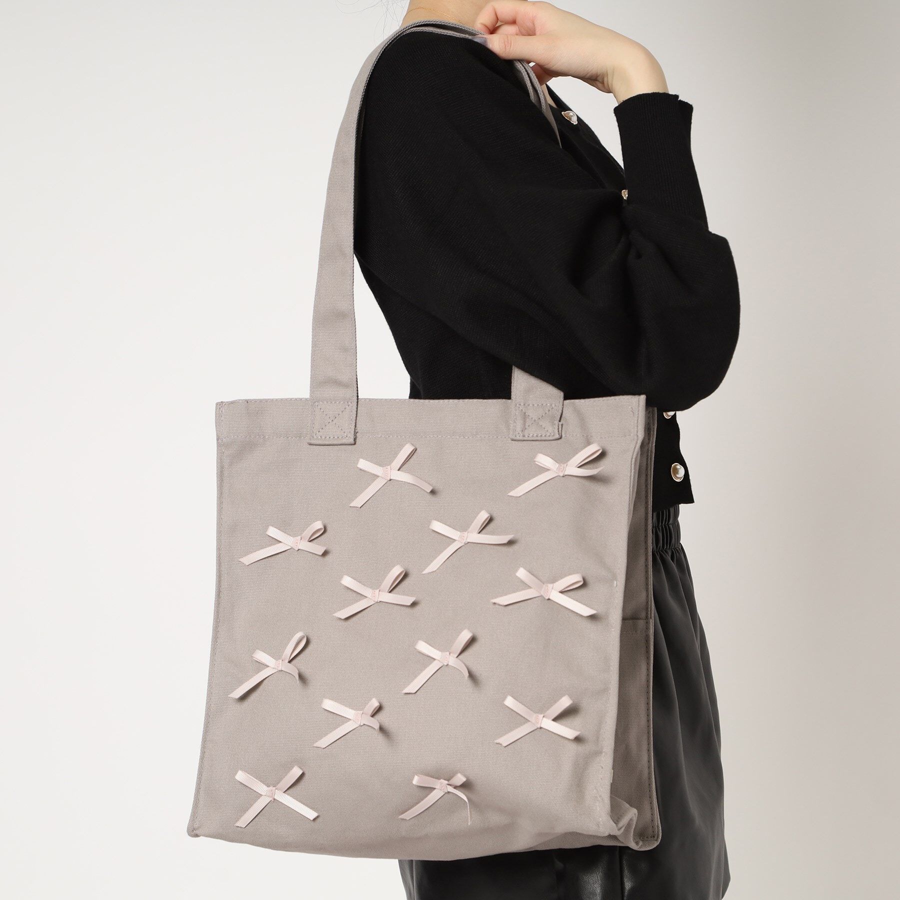 Ober Tashe「通勤通学に使える！リボントートバッグ」|トートバッグ|