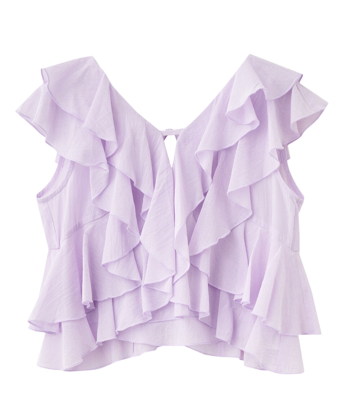 COCO DEAL「ラッフルフリルブラウス」|シャツ・ブラウス|