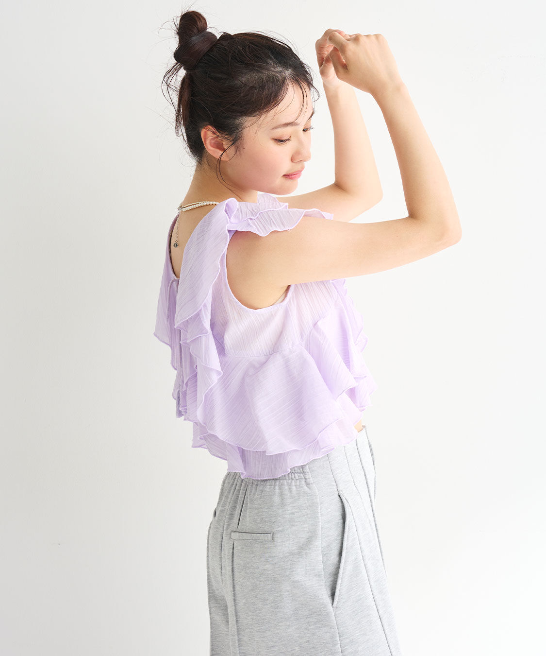 COCO DEAL「ラッフルフリルブラウス」|シャツ・ブラウス|