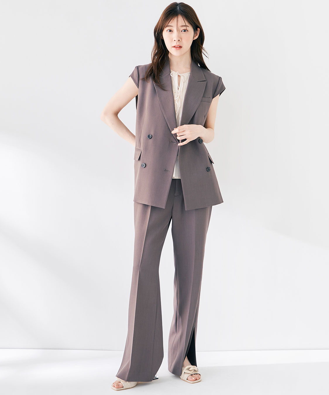 COCO DEAL「キャップスリーブジレ」|その他|