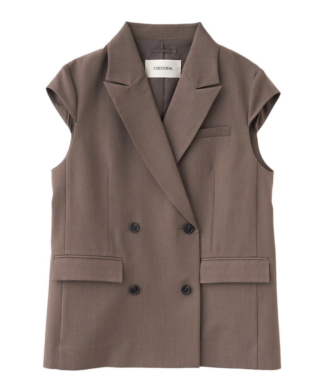 COCO DEAL「キャップスリーブジレ」|その他|