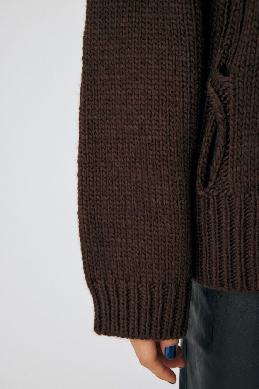 MOUSSY「CUT OUT DESIGN ニット」|ニット・セーター|