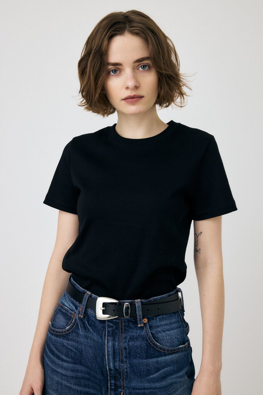 MOUSSY「SUVIN GIZA BASIC Tシャツ」|Tシャツ・カットソー|