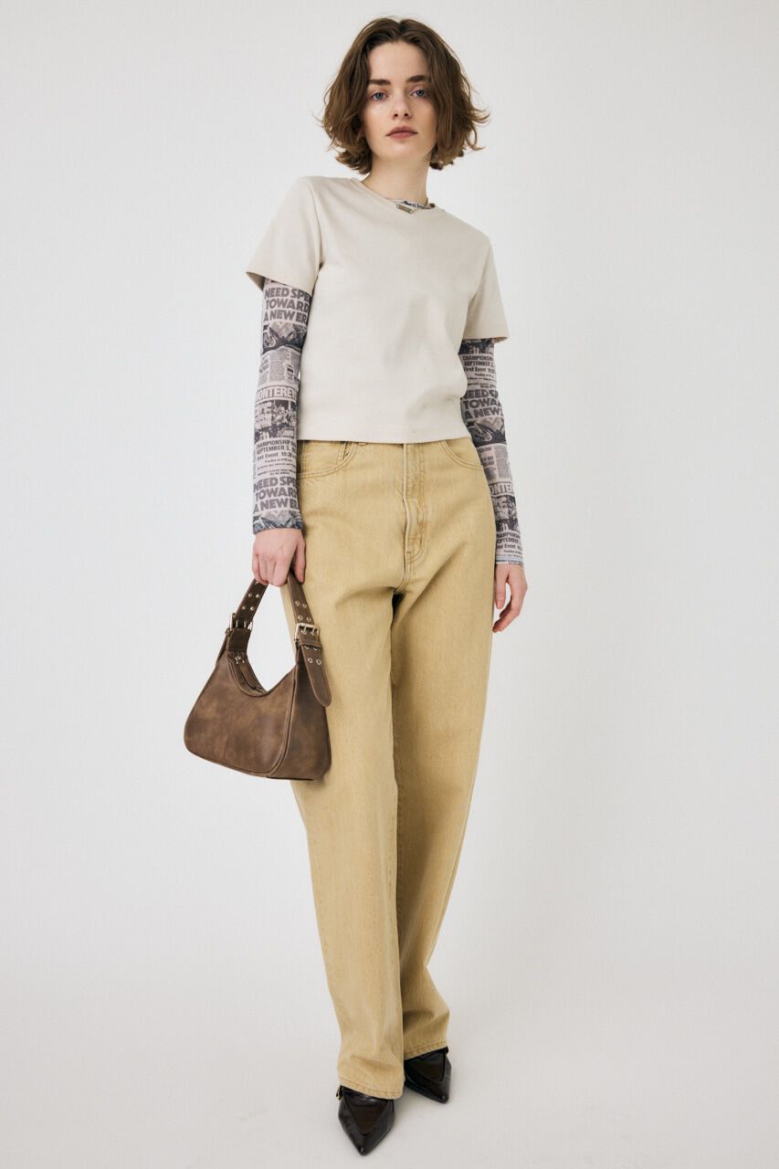 MOUSSY「SUVIN GIZA BASIC Tシャツ」|Tシャツ・カットソー|