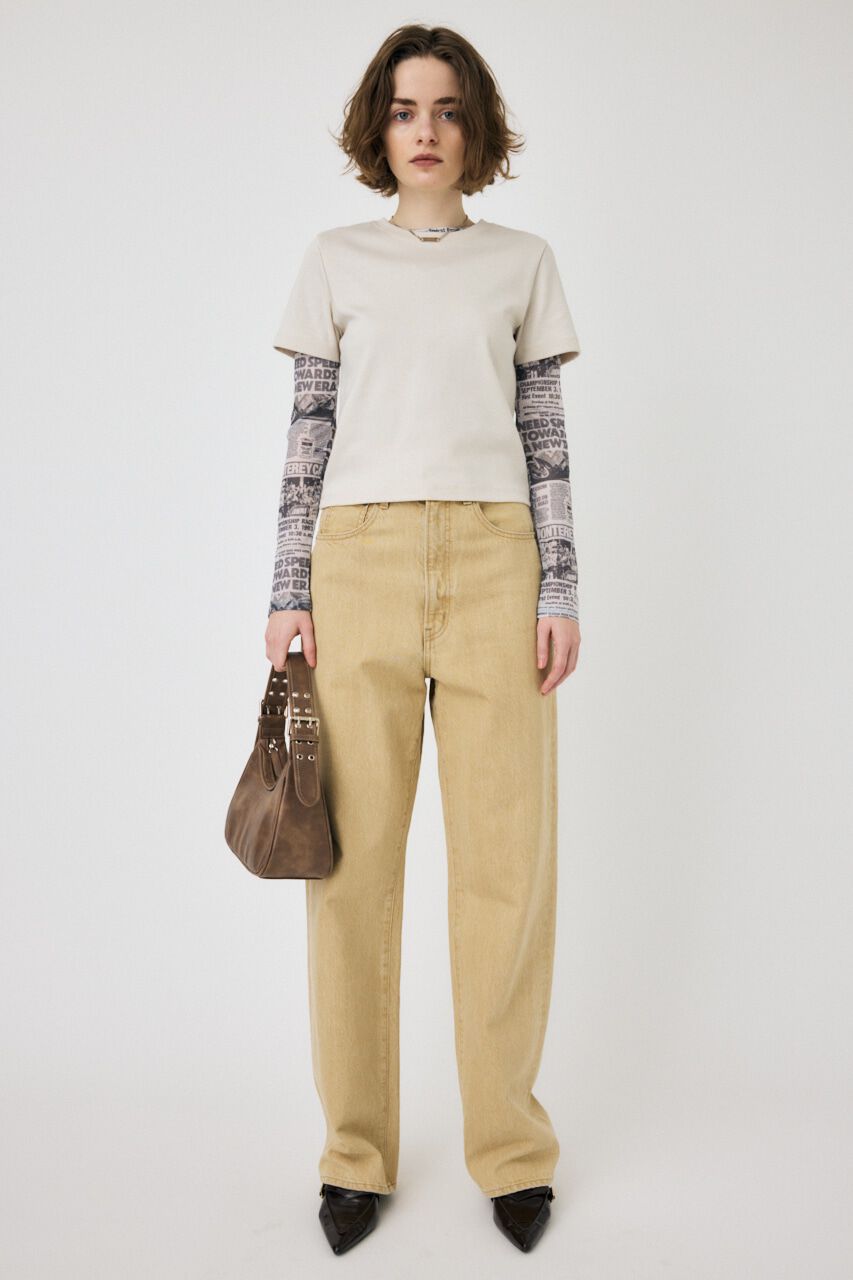 MOUSSY「SUVIN GIZA BASIC Tシャツ」|Tシャツ・カットソー|