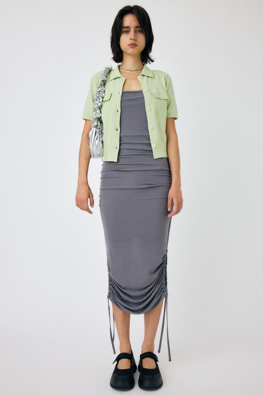 MOUSSY「OVERLOCK POCKET ニットシャツ」|ニット・セーター|