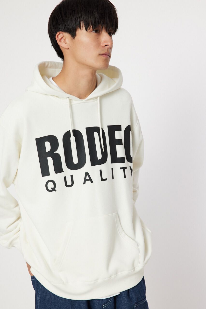 RODEO CROWNS「ブリッジロゴスウェットパーカー」|Tシャツ・カットソー|O/WHT1