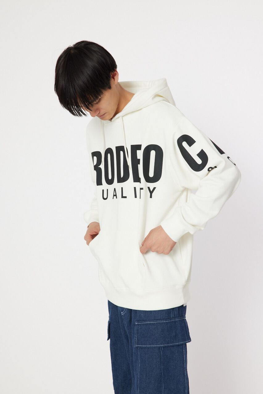 RODEO CROWNS「ブリッジロゴスウェットパーカー」|Tシャツ・カットソー|