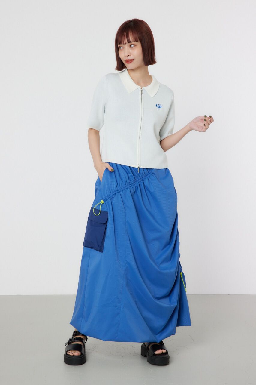 RODEO CROWNS「DSB ZIP KNIT トップス」|ニット・セーター|