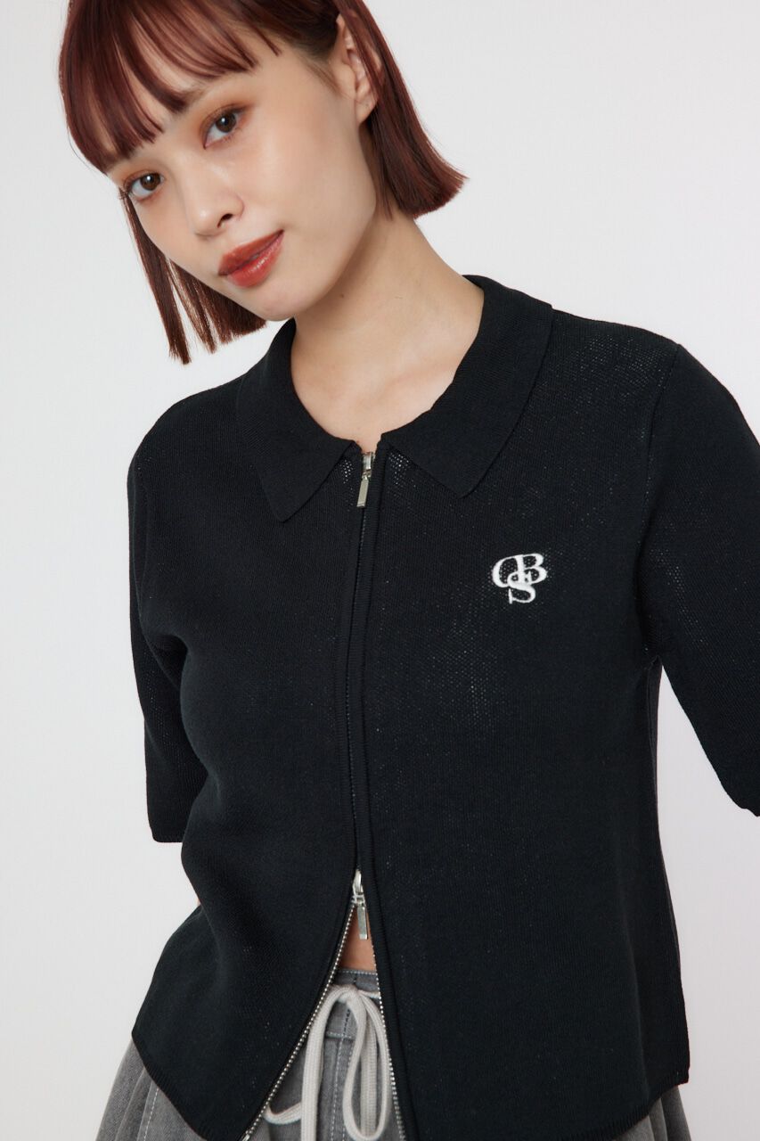 RODEO CROWNS「DSB ZIP KNIT トップス」|ニット・セーター|