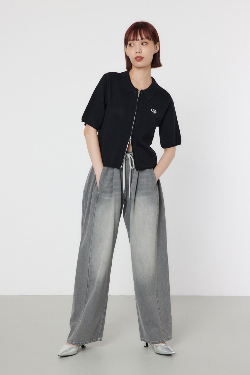 RODEO CROWNS「DSB ZIP KNIT トップス」|ニット・セーター|